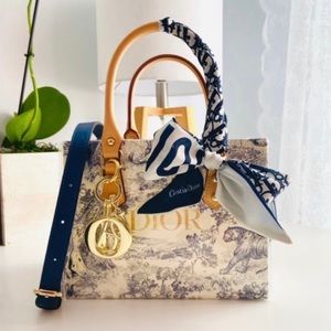 NEW Upcycled Luxury Shopping Tote